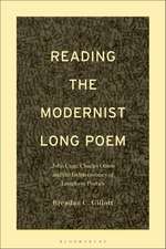 Reading the Modernist Long Poem: John Cage, Charles Olson and the Indeterminacy of Longform Poetics