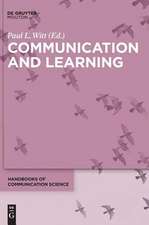 Communication and Learning