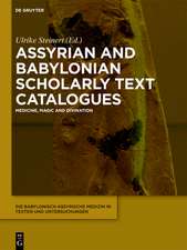 Assyrian and Babylonian Scholarly Text Catalogues