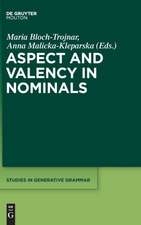 Aspect and Valency in Nominals