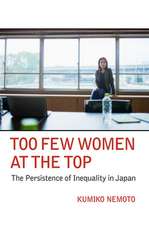 Too Few Women at the Top – The Persistence of Inequality in Japan