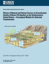 Effects of Natural and Human Factors on Groundwater Quality of Basin-Fill Aquifers in the Southwestern United States?conceptual Models for Selected Co