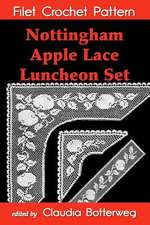 Nottingham Apple Lace Luncheon Set Filet Crochet Pattern