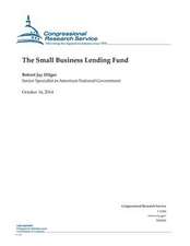 The Small Business Lending Fund