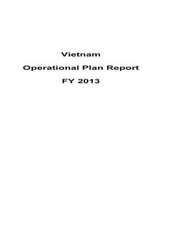 Vietnam Operational Plan Report Fy 2013