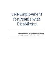 Self-Employment for People with Disabilities