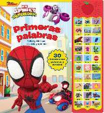 PRIMERAS PALABRAS SPIDEY 30 BOTONES CON VOZ Y SONIDOS: 30 BOTONES CON VOZ Y SONIDO