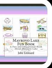 Mavrovo Lake Fun Book