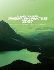 Survey of Credit Underwriting Practices 2007