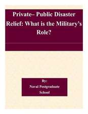 Private- Public Disaster Relief