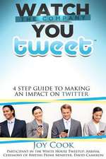 Watch the Company You Tweet