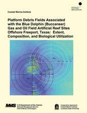 Platform Debris Fields Associated with the Blue Dolphin (Buccaneer) Gas and Oil Field Artificial Reef Sites Offshore Freeport, Texas