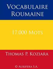 Vocabulaire Roumaine