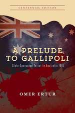 A Prelude to Gallipoli