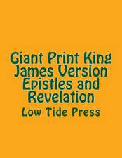 Giant Print King James Version Epistles and Revelation