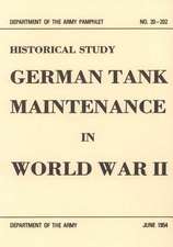 German Tank Maintenance in World War II