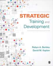 Strategic Training and Development