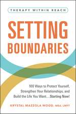 Setting Boundaries