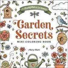 Garden Secrets Mini Coloring Book