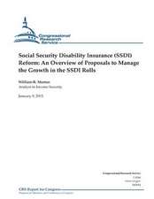 Social Security Disability Insurance (Ssdi) Reform