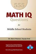 555 Math IQ Questions for Middle School Students