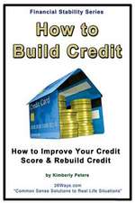 How to Build Credit