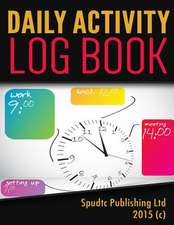 Daily Activity Log Book