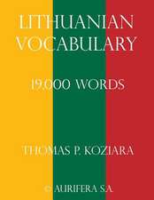 Lithuanian Vocabulary