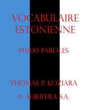 Vocabulaire Estonienne