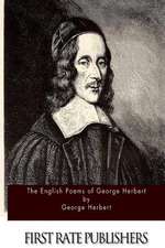 The English Poems of George Herbert