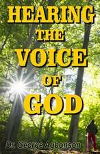 Hearing the Voice of God