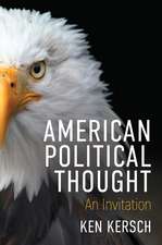 American Political Thought – An Invitation