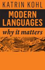 Modern Languages – Why It Matters