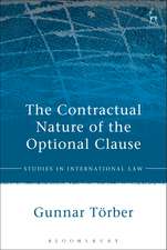 The Contractual Nature of the Optional Clause