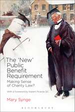 The 'New' Public Benefit Requirement