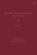 Studies in the History of Tax Law, Volume 9