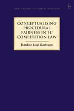 Conceptualising Procedural Fairness in EU Competition Law