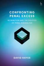 Confronting Penal Excess: Retribution and the Politics of Penal Minimalism