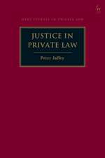 Justice in Private Law