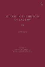 Studies in the History of Tax Law, Volume 12