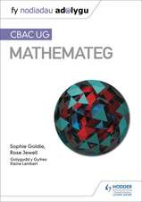 Goldie, S: Fy Nodiadau Adolygu: CBAC UG Mathemateg (My Revis