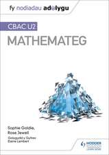 Fy Nodiadau Adolygu: CBAC U2 Mathemateg (My Revision Notes: WJEC A2 Mathematics Welsh-language edition)