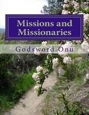 Missions and Missionaries