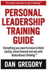 Personal Leadership Training Guide