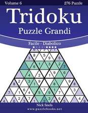 Tridoku Puzzle Grandi - Da Facile a Diabolico - Volume 6 - 276 Puzzle