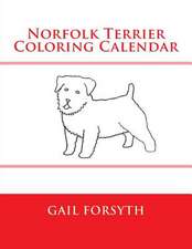 Norfolk Terrier Coloring Calendar