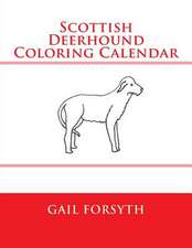 Scottish Deerhound Coloring Calendar