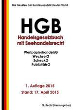 Hgb - Handelsgesetzbuch Mit Seehandelsrecht