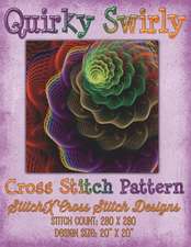 Quirky Swirly Cross Stitch Pattern