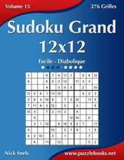 Sudoku Grand 12x12 - Facile a Diabolique - Volume 15 - 276 Grilles